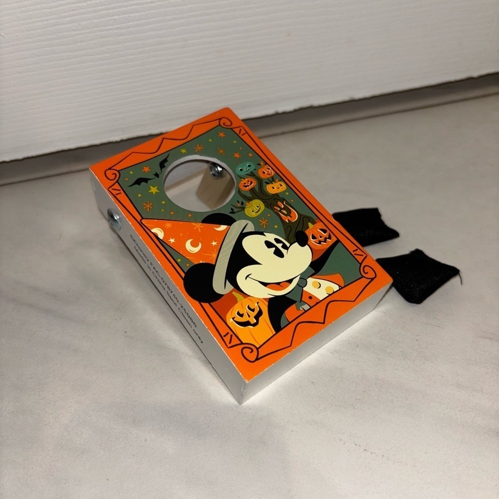 Mickey Mouse Halloween Miniature Cornhole game